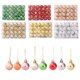 thumbnail image 5 of Juego de 144/24 bolas de colores para Navidad, bolas galvanizadas, adornos colgantes para árbol de Navidad, regalo de fiesta de Año Nuevo, venta al por mayor, 5 of 5