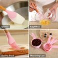 thumbnail image 4 of Hecef 32-PCS Silicone Cooking Utensils Set, 446°F Heat Resistant BPA Free for Nonstick Cookware, 4 of 11