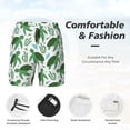 thumbnail image 5 of Fotbe Cartoon Turtle Men’s Swim Trunks Quick Dry Swim Shorts Board Shorts with Mesh Lining-, 5 of 9