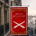 thumbnail image 2 of Cayyon House Field Artillery Flag 3x5Feet Military Banner with 2 Brass Grommets, 2 of 4