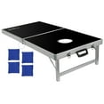 ZenSports Foldable Cornhole Game Set 4FT*2FT Aluminum Board with Bean