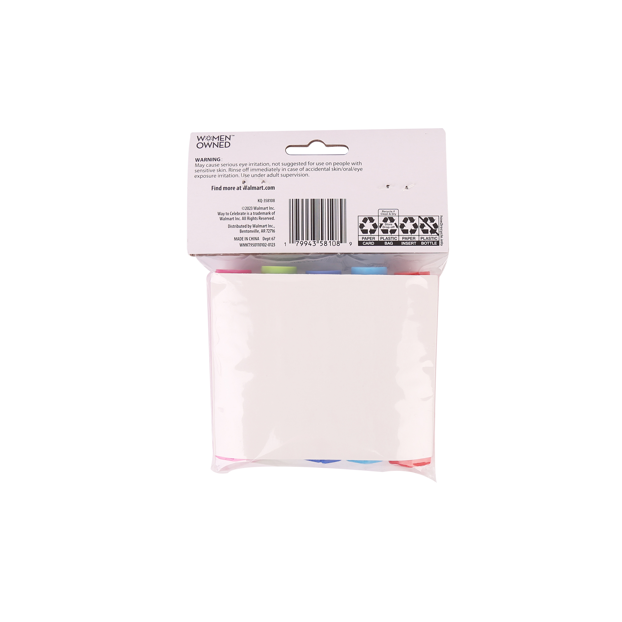 10 Mini Bubbles, Way to Celebrate Party Favors, Plastic,  Everyday, 10 Pieces