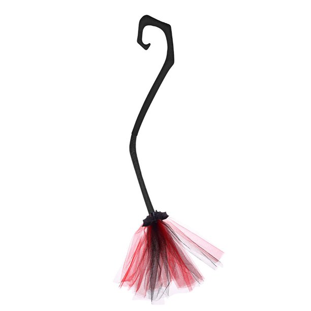 Accesorio De Halloween Cos: Escoba Mágica De Bruja: Vuela Como Una Bruja Con Esta Encantadora Escoba