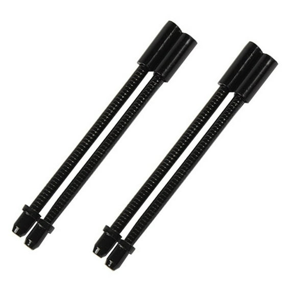 V Brake Noodle V Brake Pipes 4PCS Spring V Brake Noodle Stainless Steel MTB Bike Brake Bend Tube Cable Guide Black Red Silver