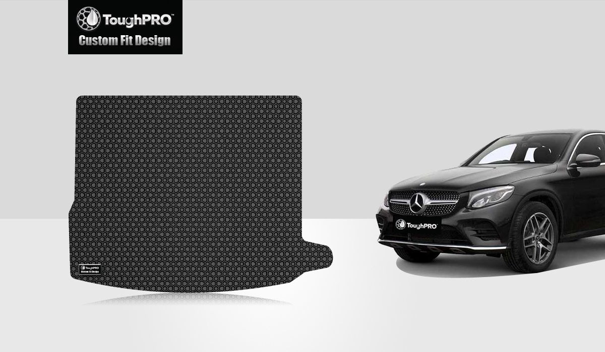 ToughPRO Floor Mat Accessories Trunk Mat Compatible with 2020 MercedesBenz GLC300 (Coupe) All