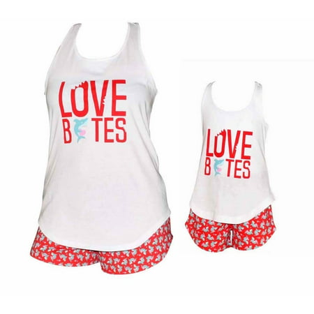 Unique Baby UB Girls “Love Bites” Mommy and Me Valentine’s Day Outfit (2t)