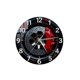 thumbnail image 2 of Reloj de pared 2D, reloj decorativo con números grandes, diseño artístico y vintage. 25 cm de diámetro, 2 of 8