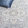 thumbnail image 6 of SAFAVIEH Hunter Iacopo Abstract Polyester Area Rug, Ivory Grey/Dark Grey/Beige, 6'7" x 6'7" Square, 6 of 10