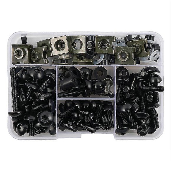 177pcs Motorcycle Screws Fairing Bolts Body Screws Nuts For Honda forza 125 hornet 600 cb125r xadv cbr 600 rr cbr500r rebel 500 Banmo