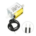 thumbnail image 3 of Uxcell Miniature Solenoid Valve 2 Way Normally Closed DC 12V 0.2A Air Solenoid Valve, 2pcs, 3 of 5