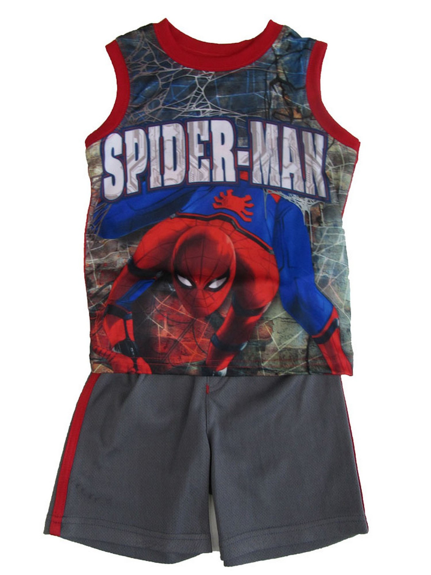 spider man sleeveless shirt