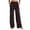 02#-Black, variant on FAZVAOO Pajama Pants for Women,Cotton Floral Printed Elastic Waist Pants with Pockets,Size S-3XL