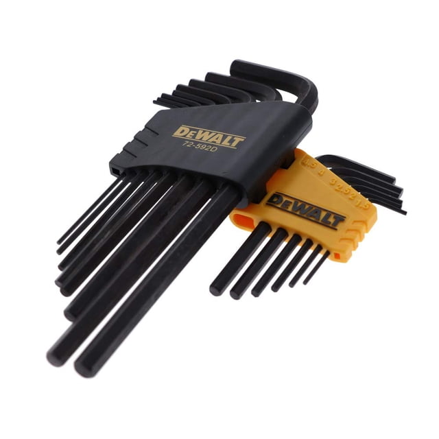 Juego de herramientas DeWalt DWMT72163 DWMT72164 DWMT72165 Juego de llaves hexagonales