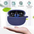 thumbnail image 4 of Étuis en Silicone pour Realme Buds Air3 Protecteur de Compartiment de Charge (Rouge), 4 of 6