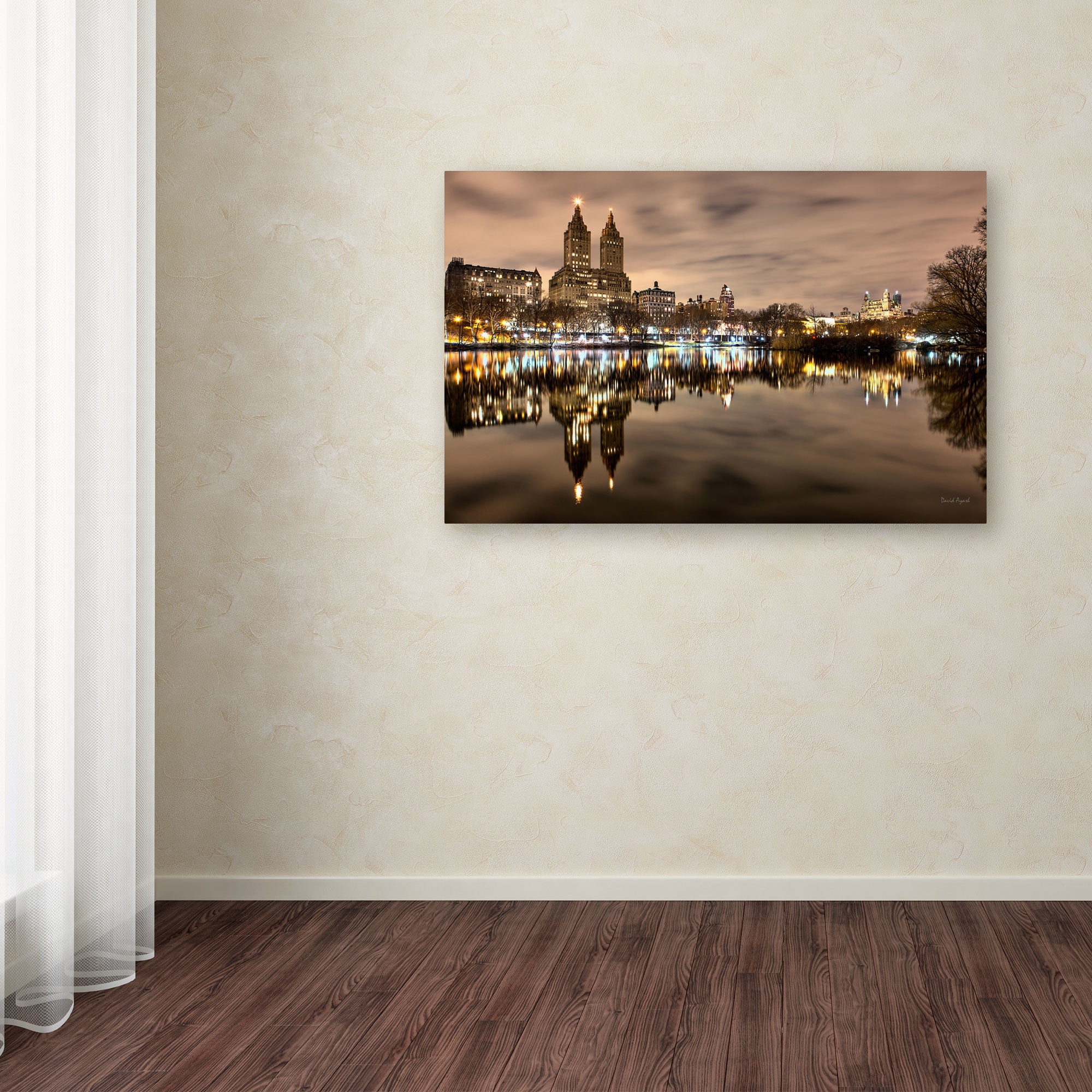 Trademark Fine Art "Central Park West I" Canvas Art by David Ayash