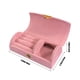 thumbnail image 3 of Caja de almacenamiento de joyas portátil, de terciopelo con cuentas, para viaje, con arco pequeño, caja de embalaje de joyería de moda, almacenamiento universal, 3 of 6