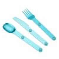 CSChome Camping Utensils Set Magnetic Utensils Set Metal Flatware Food Grade Polished Surface Outdoor Travel Fork Spoon Camping Utensils Kit