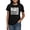 Black, variant on - Well Behaved Women Seldom Make History Women's Dar - Women's Traditional Fit Dark T-Shirt