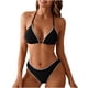 thumbnail image 2 of Traje de baño de dos piezas para mujer, traje de baño de dos piezas sin tirantes a la moda para mujer, 2 of 7