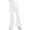 White, variant on Actgleam Little Girls Flare Pants Ribbed Ruffle Bell Bottom Pants for Girl Trousers,Brown,5-6Years