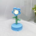 thumbnail image 6 of Small Flower Night Light, Decorative LED Table Lamp, Cute Portable Flower Lantern, Bedroom Office Dorm Decor, Touch Sensor Button, Battery Powered Mood Light, 6 of 7