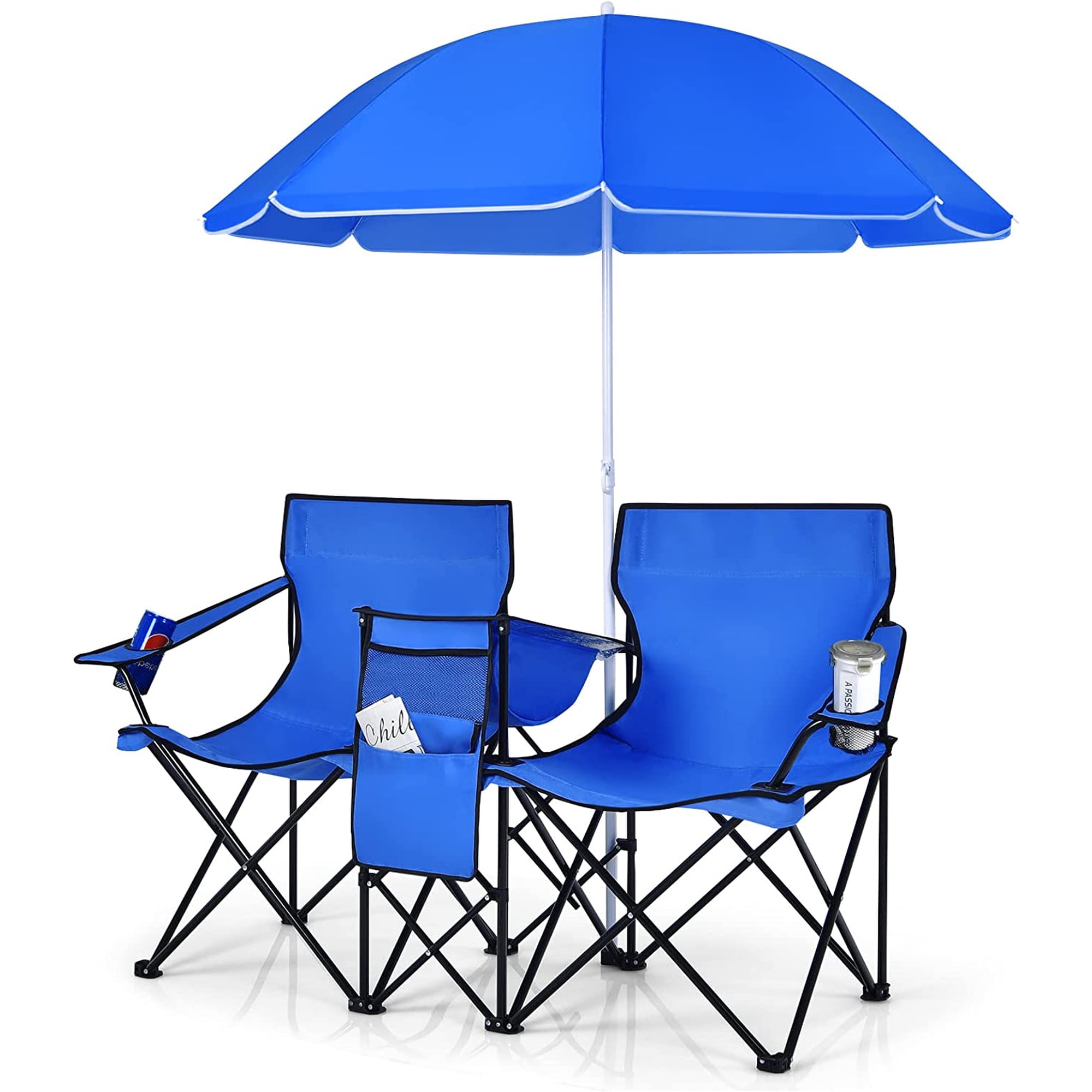 double portable picnic chairs folding product