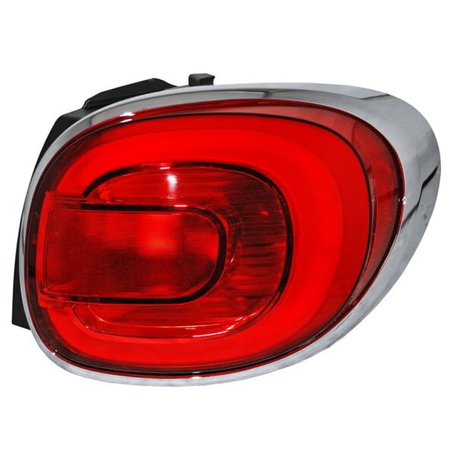 Calavera 500l 2015 A 2018 Fiat TYC S/Arnés Filo Cromado