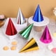 thumbnail image 5 of 12 gorros de fiesta, gorros de cumpleaños, gorros de papel con forma de cono de aluminio, artículos para fiestas, decoración para fiestas de cumpleaños., 5 of 7