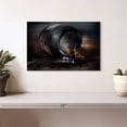 thumbnail image 2 of Elephant Stock Whiskey Barrel Wall Art - Horizontal Canvas Wall Art - Living Room Wall Decor - Food And Drink Canvas - Brown And Gray Decor - 12" x 8", 2 of 8