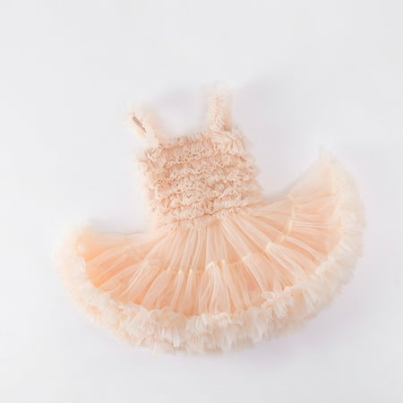 

Yohome Girls Dresses Plus Puffy Children s Birthday Week Gift Baby One-Piece