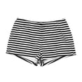 thumbnail image 7 of WAYUTE 2 Piece Sets for Women Casual Loose Fit Striped Long Sleeve Pullover and Shorts Comfortable Summer Relaxed Outdoor Wear, 7 of 7
