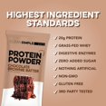 thumbnail image 4 of Clean Simple Eats Whey Protein Powder, Chocolate Brownie Batter, Gluten Free, Zero Added Sugars, No Artificial Ingredients, 20g Protein, 10 Count, 4 of 10