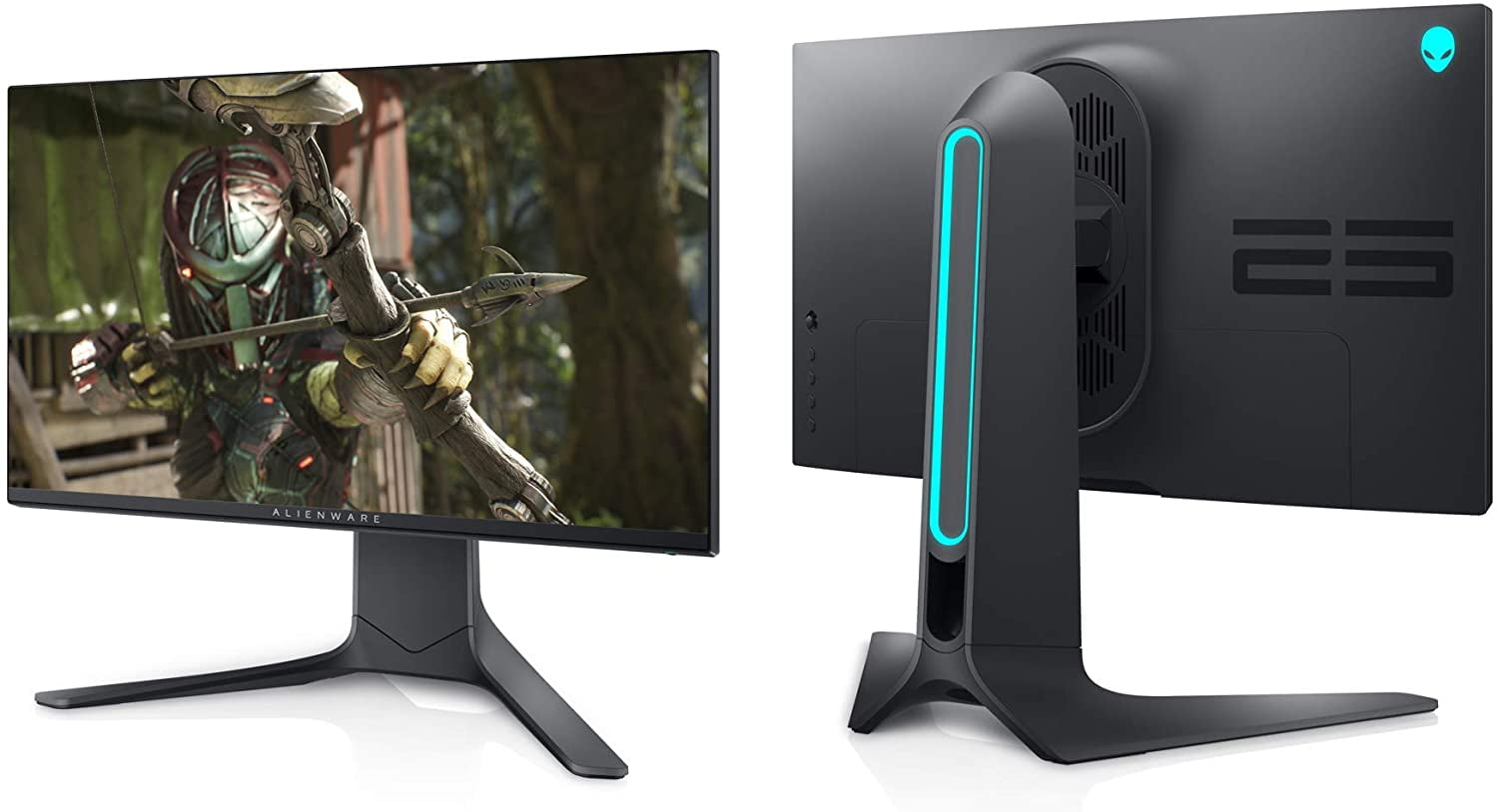 Monitor para juegos Alienware 240Hz 24.5 pulgadas Full HD con tecnología  IPS, gris oscuro - El lado oscuro de la luna - AW2521HF : Precio Guatemala