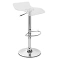 thumbnail image 1 of Plata Import Adjustable Acrylic Bar Stool, 1 of 8