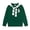 Green Deer, variant on Actgleam Girls Christmas Knit Sweaters with Tie Scarf Kids Soft Long Sleeve Pullover Tops,Red,11-12Y