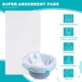 thumbnail image 4 of Almohadillas absorbentes Oumee, 90 unidades, para cómoda de cabecera, 4 of 6