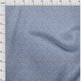 thumbnail image 4 of oneOone Velvet Dusty Blue Fabric Animal Sewing Fabric By The Yard Printed Diy Clothing Sewing Supplies 58 Inch Wide, 4 of 5