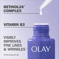 thumbnail image 5 of Olay Regenerist Retinol 24 Night Facial Serum, Reduces Fines Lines & Wrinkles, Normal Skin, 1.3 oz, 5 of 12