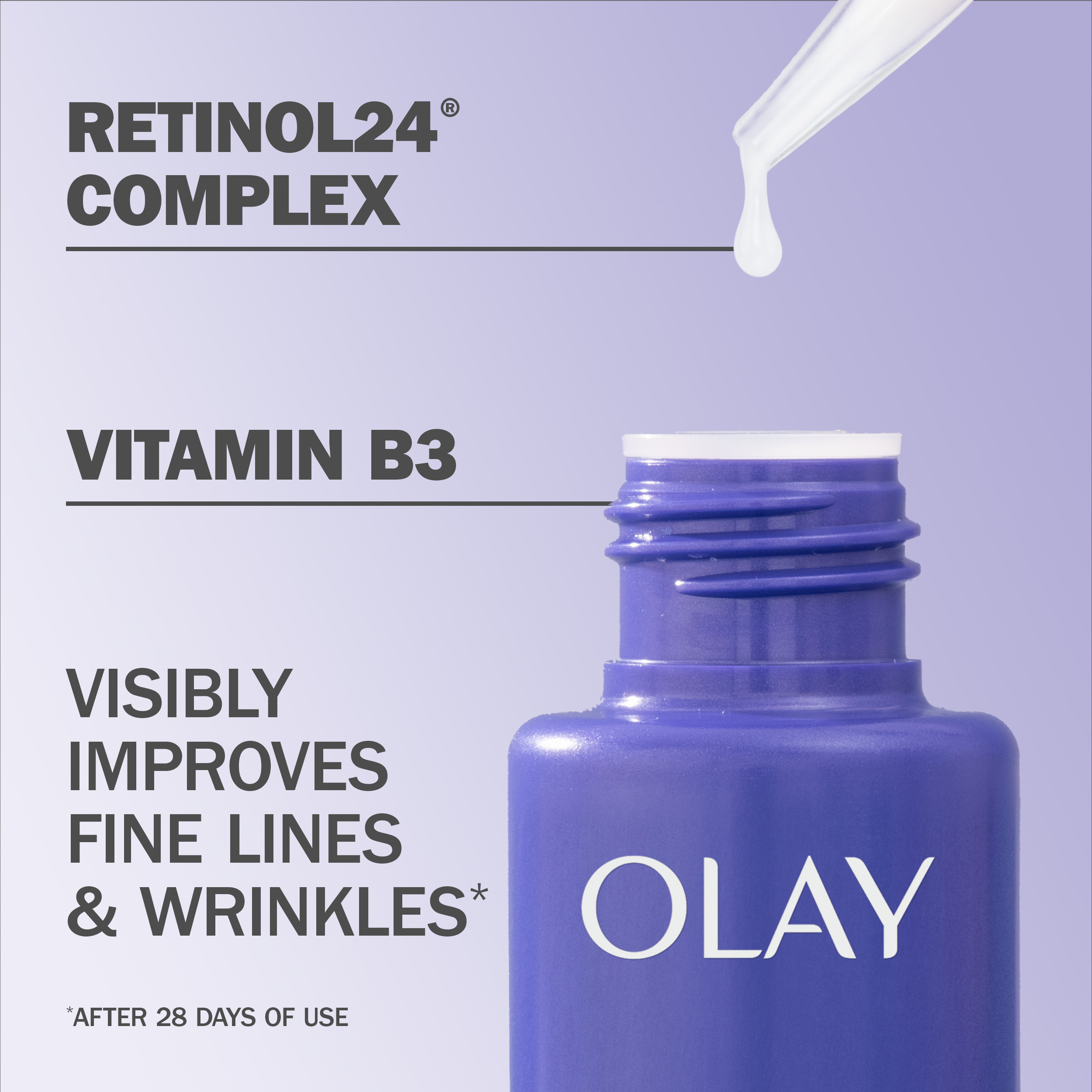 Olay Regenerist Retinol 24 Night Facial Serum, 1.3 oz photo 4