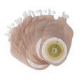 thumbnail image 1 of One Piece Drainable Ostomy Pouch, Non Woven Fabric Adhesive Colostomy Bags  for Stoma Care, 1 of 7