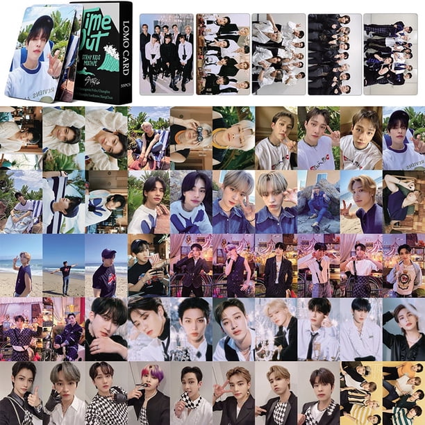 54pcs/box Stray Kids Photocards ODDINARY CIRCUS MANIAC Christmas EveL NOEASY GO Album LOMO Card HYUNJIN Postcard Gao Jiahui unisex