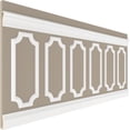 thumbnail image 5 of Ekena millwork 94 1/2"L (Adjustable 40"H to 44"H) Ashford Scalloped Panel Traditional Wainscot Paneling Kit, 5 of 10