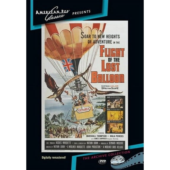 Flight of Lost Balloon (DVD), American Pop Classic, Action & Adventure