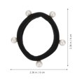 thumbnail image 2 of BESTYASH 20Ud Accesorios Para El Cuerdas Elásticas Negras Con Detalles De Para Decorar, 2 of 5