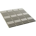 thumbnail image 6 of Ekena Millwork 19 5/8"W x 19 5/8"H Stacked EnduraWall Decorative 3D Wall Panel, UltraCover Satin Blossom White (Covers 2.67 Sq. Ft.), 6 of 6
