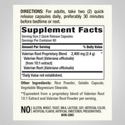 Valerian Root Capsules 2400 mg | 120 Count | for Men and Women | by Piping Rock