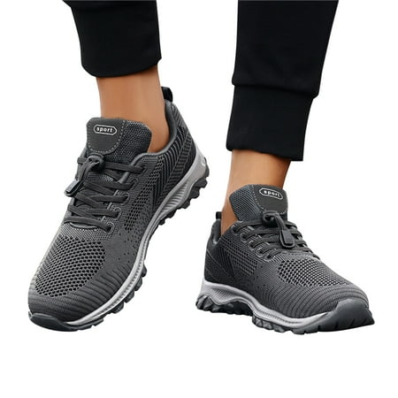 

Sneakers Fashion Summer Men Sneakers Breathable Mesh Shallow Mouth Slip On Lightweight Casual Shoes