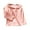 Pink, variant on Riecok Girls Long Sleeve Tops Sailor Collared Solid Bottoming Blouse Cotton Lightweight Basic Pullover Tops