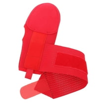 CIMAXIC Baseball Catcher's Mitts Red Polyester 1Pack