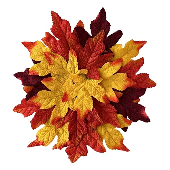 Maple Leaf Fall Placemat, Harvest Table Decor Mat, Pad for Thanksgiving Halloween Dinner Party